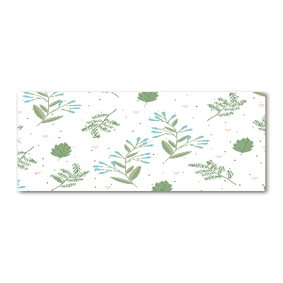 Foto en metacrilato horizontal Hojas