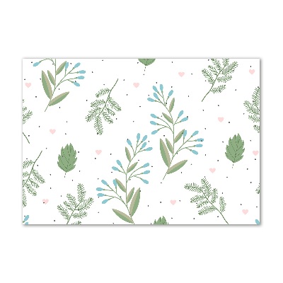 Foto en metacrilato horizontal Hojas