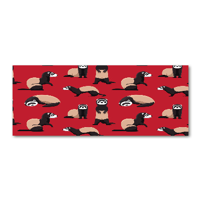 Obraz zdjęcie szkło akryl Tchórzofretka