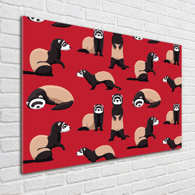 Pintura en acrílico horizontal Turón