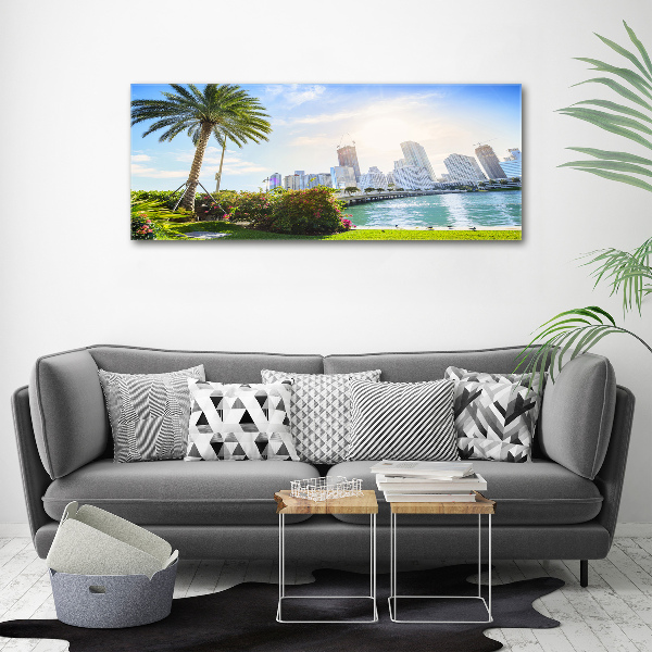 Foto en metacrilato horizontal Miami Estados Unidos