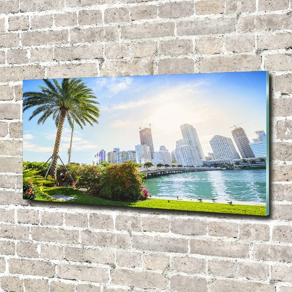 Foto en metacrilato horizontal Miami Estados Unidos