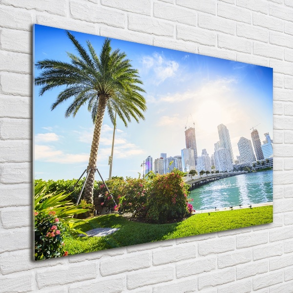Foto en metacrilato horizontal Miami Estados Unidos