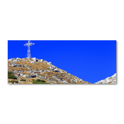 Cuadro acrílico horizontal Montañas Tatra de Giewont