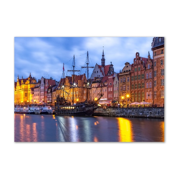 Cuadro metacrilato horizontal Gdansk Polonia