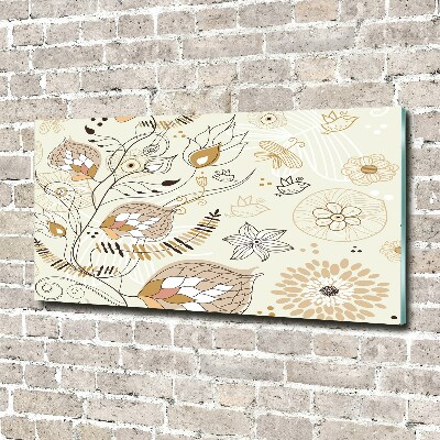 Cuadro acrílico horizontal Adornos