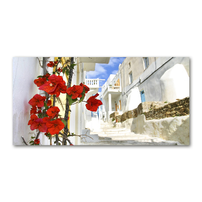Cuadro metacrilato horizontal Mykonos Grecia
