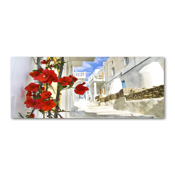 Cuadro metacrilato horizontal Mykonos Grecia
