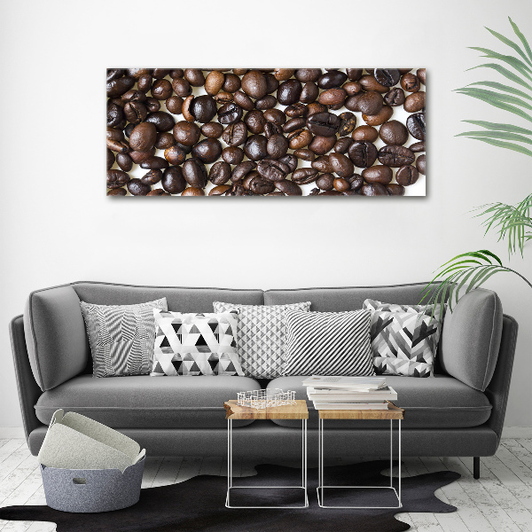 Cuadro metacrilato horizontal Granos de café
