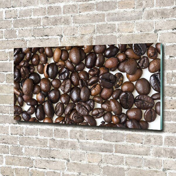 Cuadro metacrilato horizontal Granos de café