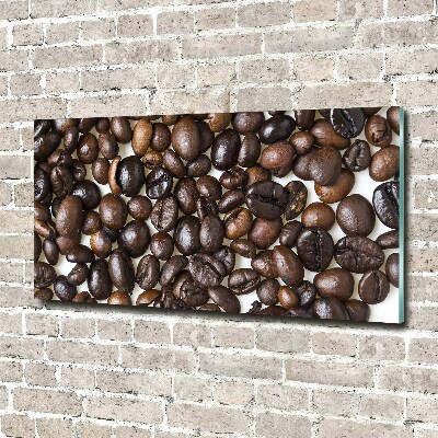 Cuadro metacrilato horizontal Granos de café