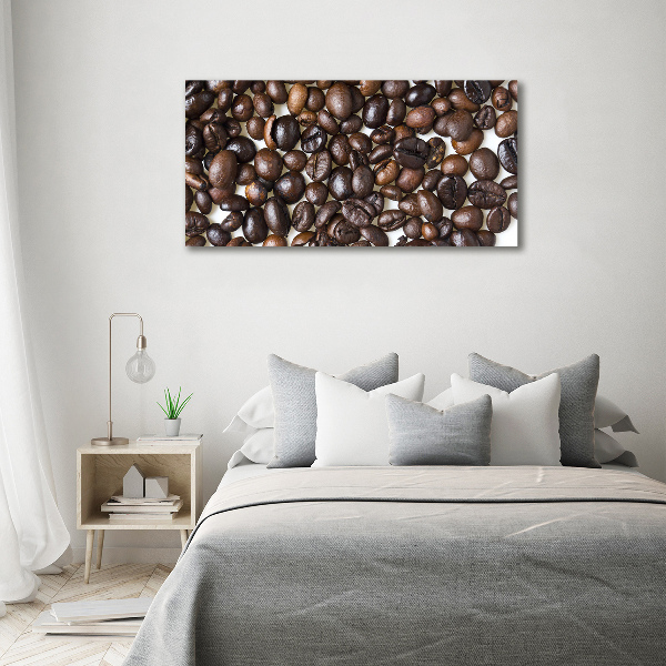 Cuadro metacrilato horizontal Granos de café