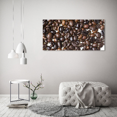 Cuadro metacrilato horizontal Granos de café