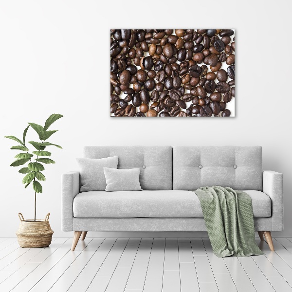 Cuadro metacrilato horizontal Granos de café