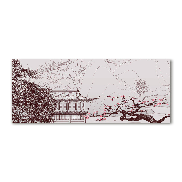 Foto en metacrilato horizontal paisaje chino