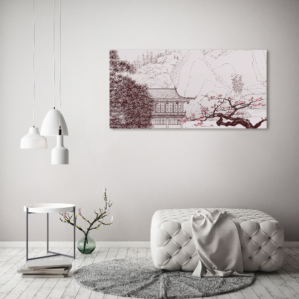 Foto en metacrilato horizontal paisaje chino