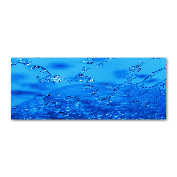 Pintura en acrílico horizontal Gotas de agua