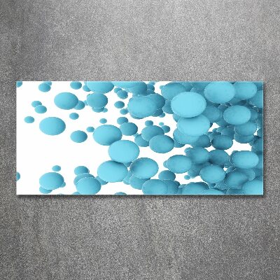 Pintura en acrílico horizontal Esferas abstractas