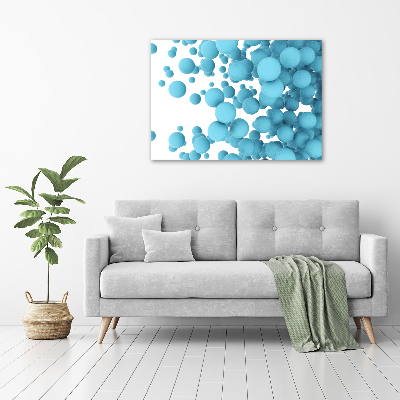 Pintura en acrílico horizontal Esferas abstractas