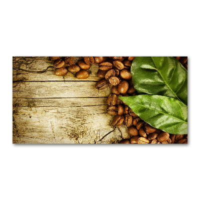 Cuadro metacrilato horizontal Café y laurel