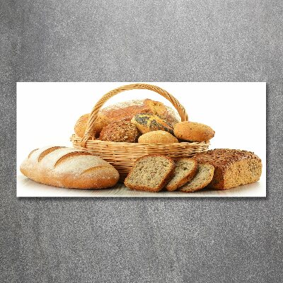 Obraz zdjęcie szkło akryl Pieczywo w koszu