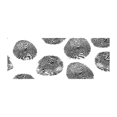 Cuadro metacrilato horizontal Huellas dactilares