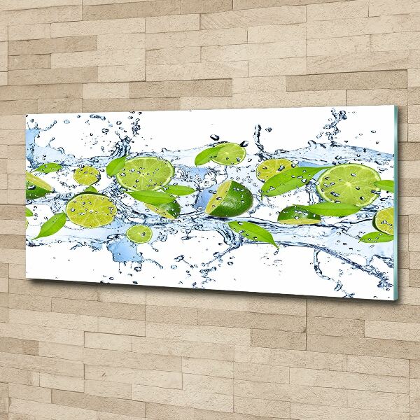 Cuadro metacrilato horizontal Limas y agua