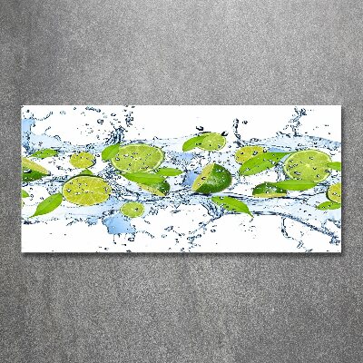 Cuadro metacrilato horizontal Limas y agua