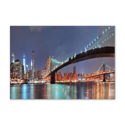 Foto en metacrilato horizontal Manhattan Nueva York