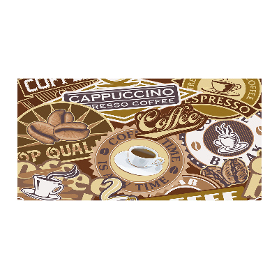 Cuadro metacrilato horizontal Cafetería