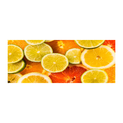 Cuadro metacrilato horizontal Frutas cítricas