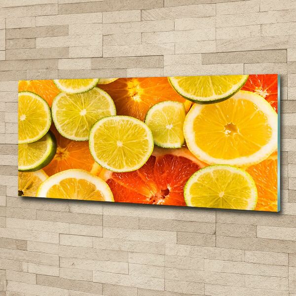 Cuadro metacrilato horizontal Frutas cítricas