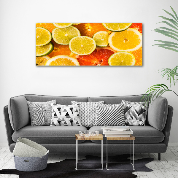 Cuadro metacrilato horizontal Frutas cítricas