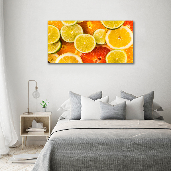 Cuadro metacrilato horizontal Frutas cítricas