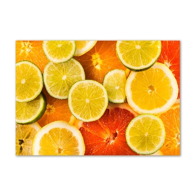 Cuadro metacrilato horizontal Frutas cítricas