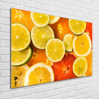Cuadro metacrilato horizontal Frutas cítricas