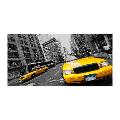 Cuadro metacrilato horizontal Taxis de Nueva York