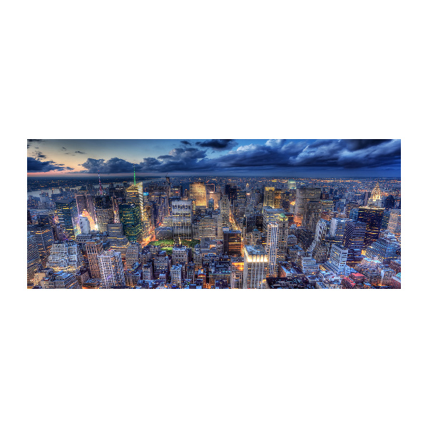 Cuadro acrílico horizontal Vista aérea de Nueva York