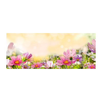 Pintura en acrílico horizontal Amapolas