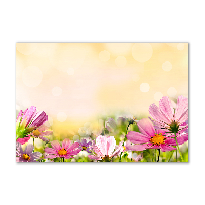 Pintura en acrílico horizontal Amapolas