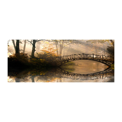 Foto en metacrilato horizontal Puente Viejo en otoño