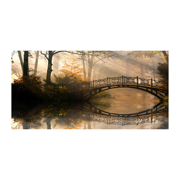 Foto en metacrilato horizontal Puente Viejo en otoño