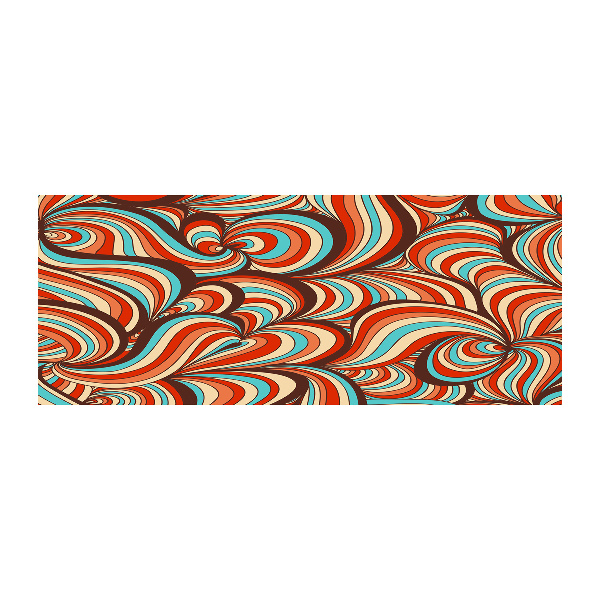 Cuadro acrílico horizontal Patrón de remolino