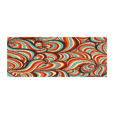 Cuadro acrílico horizontal Patrón de remolino