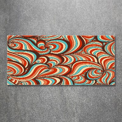 Cuadro acrílico horizontal Patrón de remolino