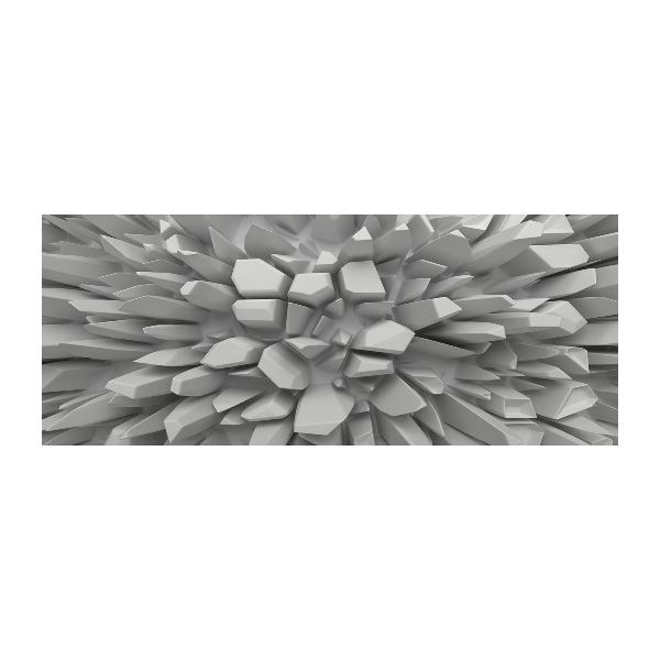 Cuadro acrílico horizontal Abstracción 3D