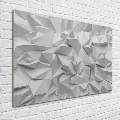 Pintura en acrílico horizontal Abstracción 3D