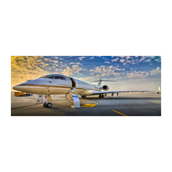 Cuadro metacrilato horizontal Avión