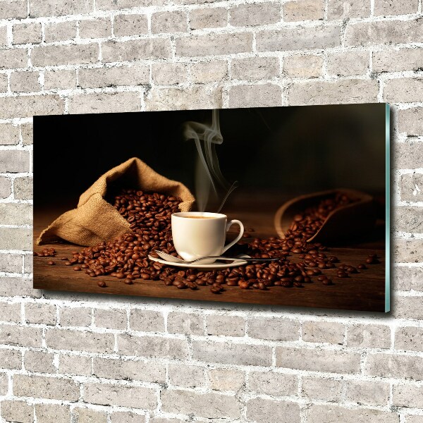 Foto en metacrilato horizontal Café en una taza