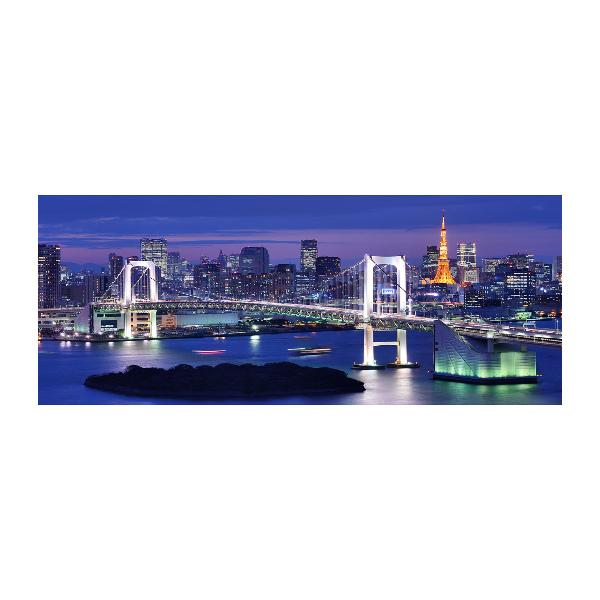 Cuadro acrílico horizontal Puente de Tokio